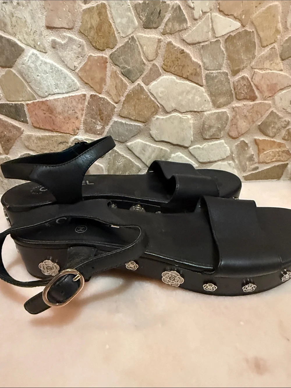 Chanel sandals 39.5